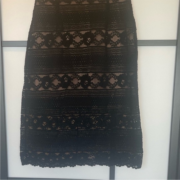 H&M lace midi pencil skirt. Small - Picture 4 of 13